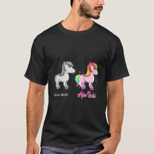 Camiseta Reiki Unicorn Reiki Healer Practicante Para Cristo