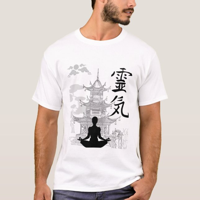 Camiseta Reiki, Zen (Anverso)