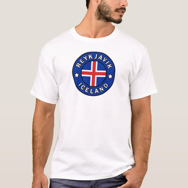 Camiseta Reikiavik Islandia (Anverso)