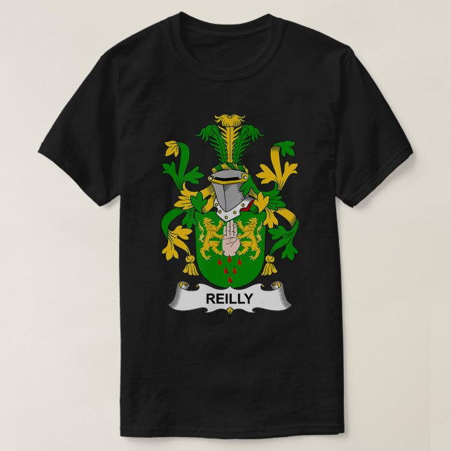 Camiseta Reilly Coat of Arms  Family Crest  (Diseño del anverso)