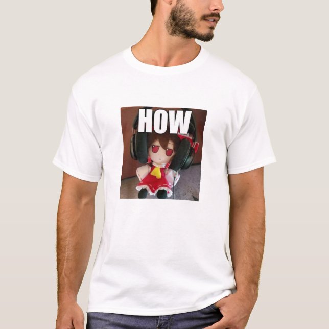 Camiseta Reimu Fumo Touhou (Anverso)