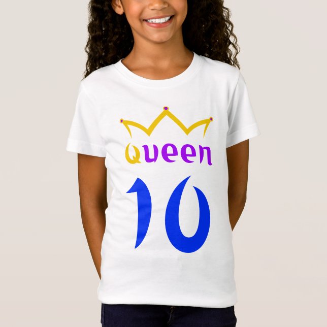 Camiseta Reina 10 (Anverso)