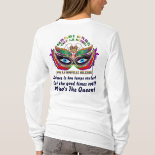 Camiseta Reina 5 del carnaval leída sobre diseño abajo