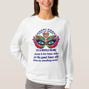 Camiseta Reina 5 del carnaval leída sobre diseño abajo