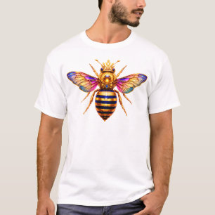 Camiseta Reina Abeja Con Corona