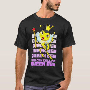 Camiseta Reina Abeja Me Puedes Llamar Queen Bee King Bebe D