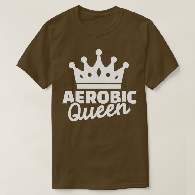 Camiseta Reina aeróbica (Diseño del anverso)