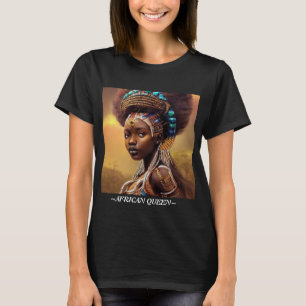 Camiseta Reina africana—