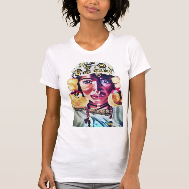 CAMISETA REINA AFRICANA (Anverso)
