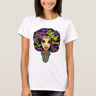 Camiseta Reina africana fuerte para las mujeres - Orgulloso