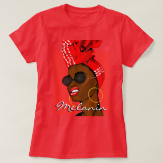 Camiseta Reina africana Melanin