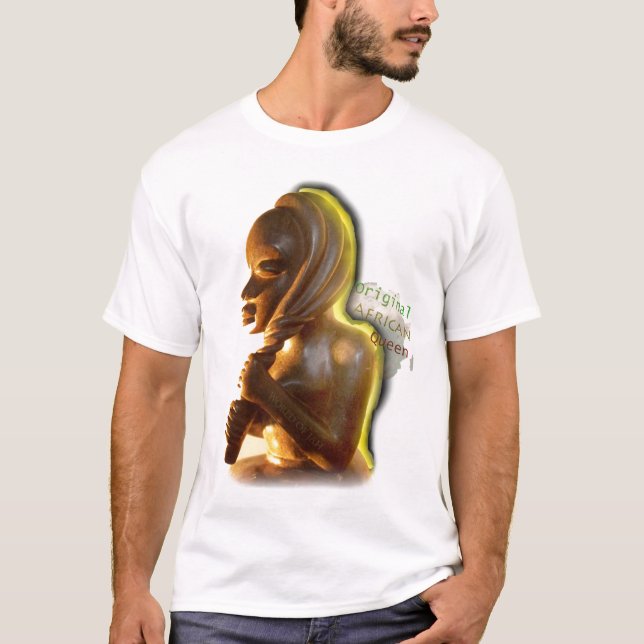 Camiseta Reina africana original (Anverso)