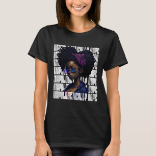 Camiseta Reina africana sin remordimientos desgraciadamente