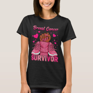 Camiseta Reina Afro Mujeres Negras Supervivientes De Cáncer