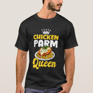 Camiseta Reina amante de la Parma de pollo