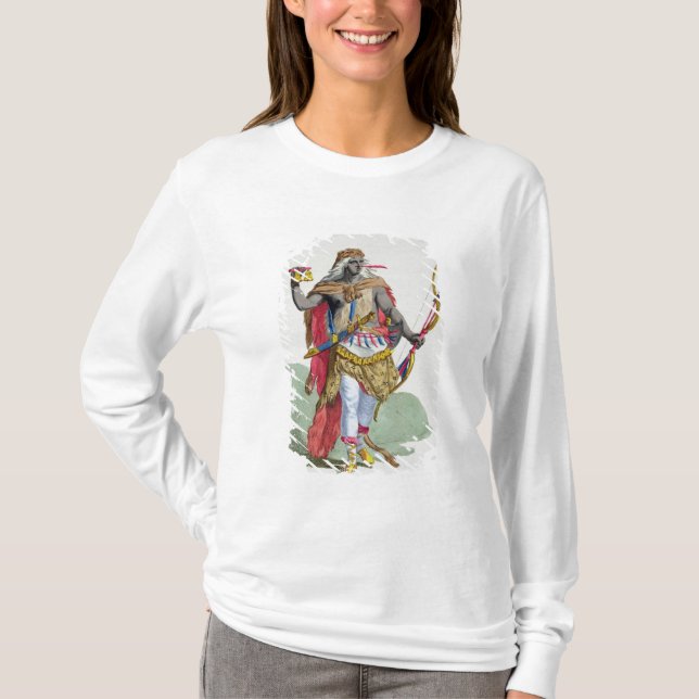 Camiseta Reina Ana Nzinga (1583-1663), de 'DES E de Receuil (Anverso)