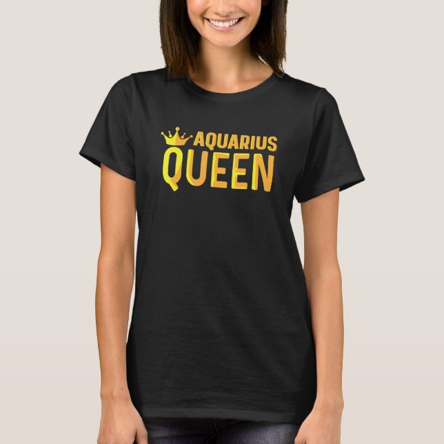 Camiseta Reina Aquarius liberada (Anverso)