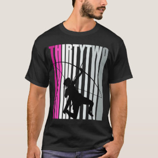 Camiseta Reina Bow Arro de Cumpleaños 32 mujeres