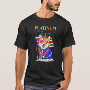 Camiseta Reina británica Monarquía Jubileo de Platino Union