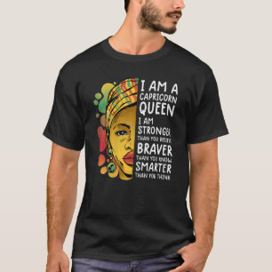Camiseta Reina Capricornias mujeres Astrología Zodiac Cap