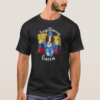 Camiseta Reina Colombiana Sagitario de Colombia Fla de Muje