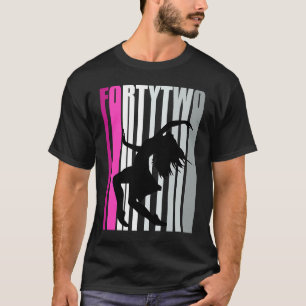 Camiseta Reina Contemporánea de la bailarina de cumpleaños