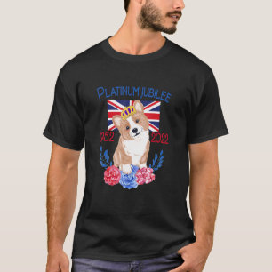 Camiseta Reina Corgi del Jubileo de Platino Reinas Celebrac