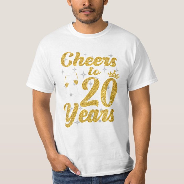 Camiseta Reina de 20 años (Anverso)