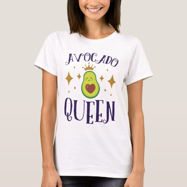 Camiseta Reina de aguacate (Anverso)