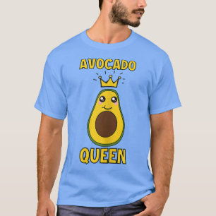 Camiseta Reina de aguacate graciosa aguacate Chicas aguacat
