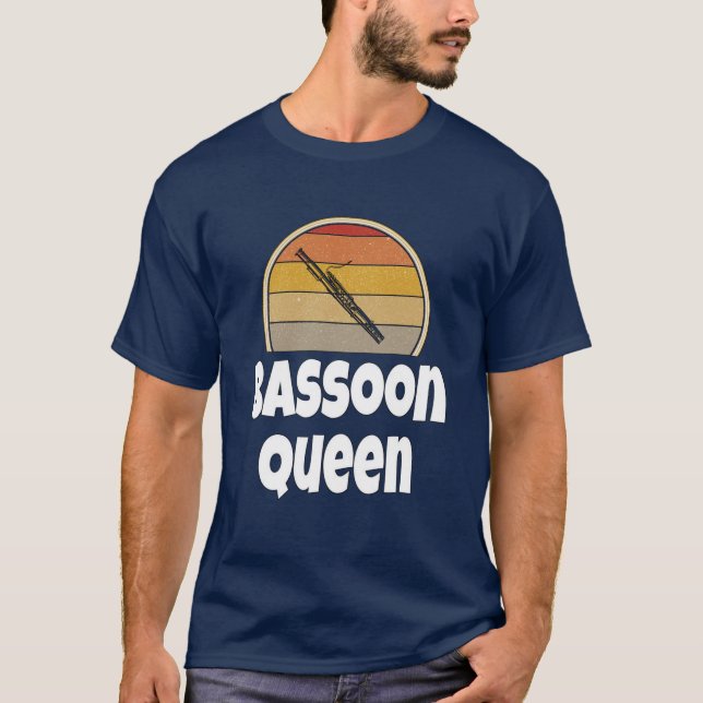 Camiseta Reina de Bassoon (Anverso)