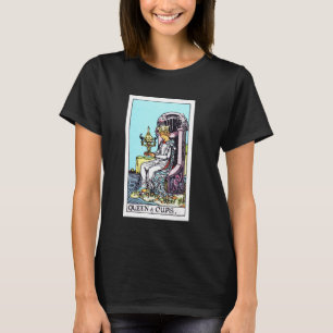 Camiseta Reina de Copas Tarjeta de Tarot Vintage - original