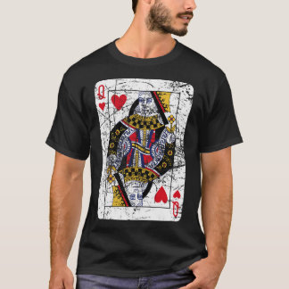 Camiseta Reina de corazones angustiada