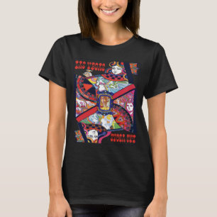 Camiseta Reina de Corazones de Las Vegas Viaje Rojo