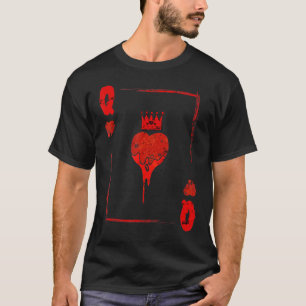 Camiseta Reina de Corazones de Pareja San Valentín