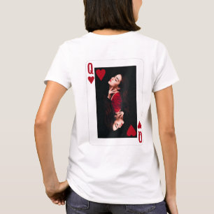 Camiseta Reina de Corazones Foto Roja Peluquera 
