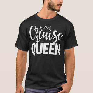 Camiseta Reina de crucero - vacaciones de verano en el océa