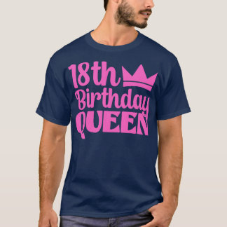 Camiseta Reina de cumpleaños 18