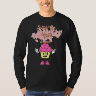 Camiseta Reina de Cupcake Panadera Divertido Humor Diversió