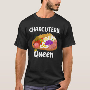 Camiseta Reina de embutidos de la tabla de quesos