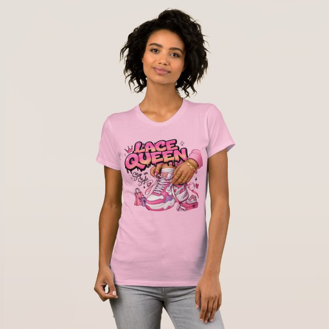 Camiseta Reina de Encaje (Anverso completo)