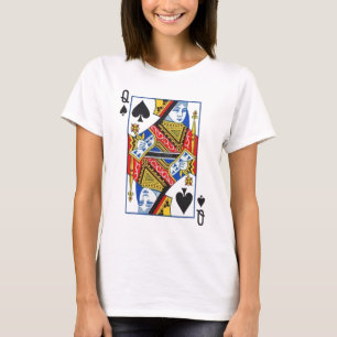 Camiseta reina de espadas