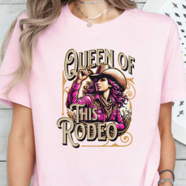 Camiseta Reina de este Rodeo, Regalo para Vaquera,