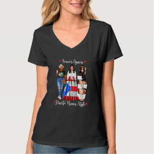 Camiseta Reina de fútbol de Puerto Rico