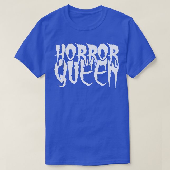 Camiseta Reina de horror (Diseño del anverso)