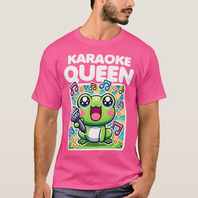Camiseta Reina de Karaoke (Anverso)