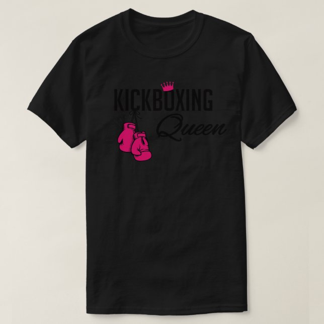 Camiseta Reina de Kickboxing (Diseño del anverso)