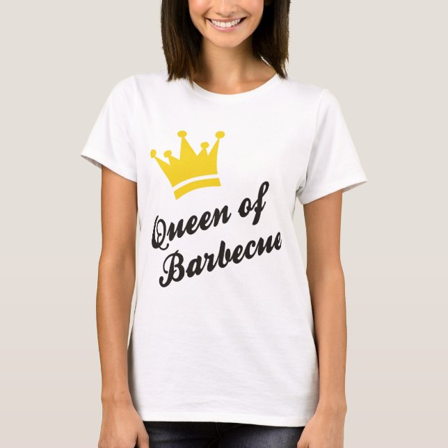 Camiseta Reina de la barbacoa (Anverso)