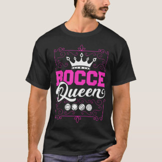 Camiseta Reina de la Boccia Mujeres Juego de Bolos de Céspe