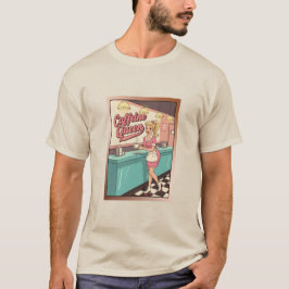Camiseta Reina de la cafeína